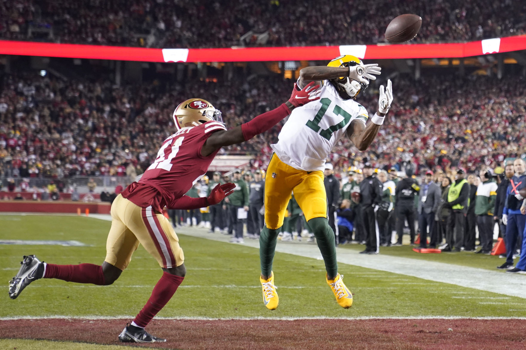 49ers 37, Packers 20